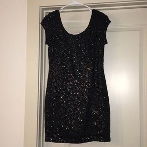 Sequin, body-con dress